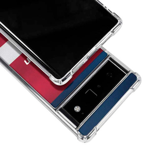 NBA Washington Wizards Jersey Google Pixel 6 Clear Case